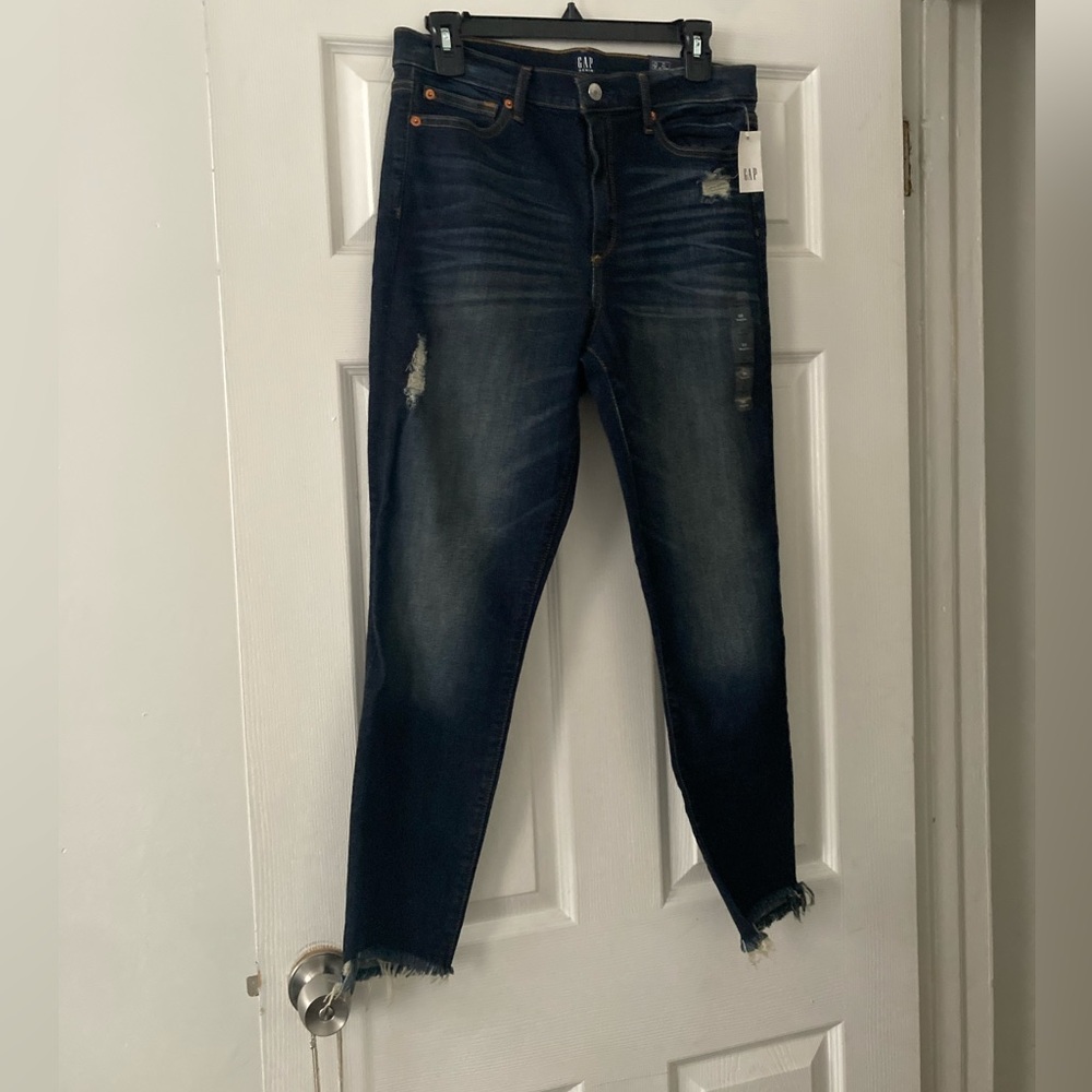 GAP distressed jeans, size 30